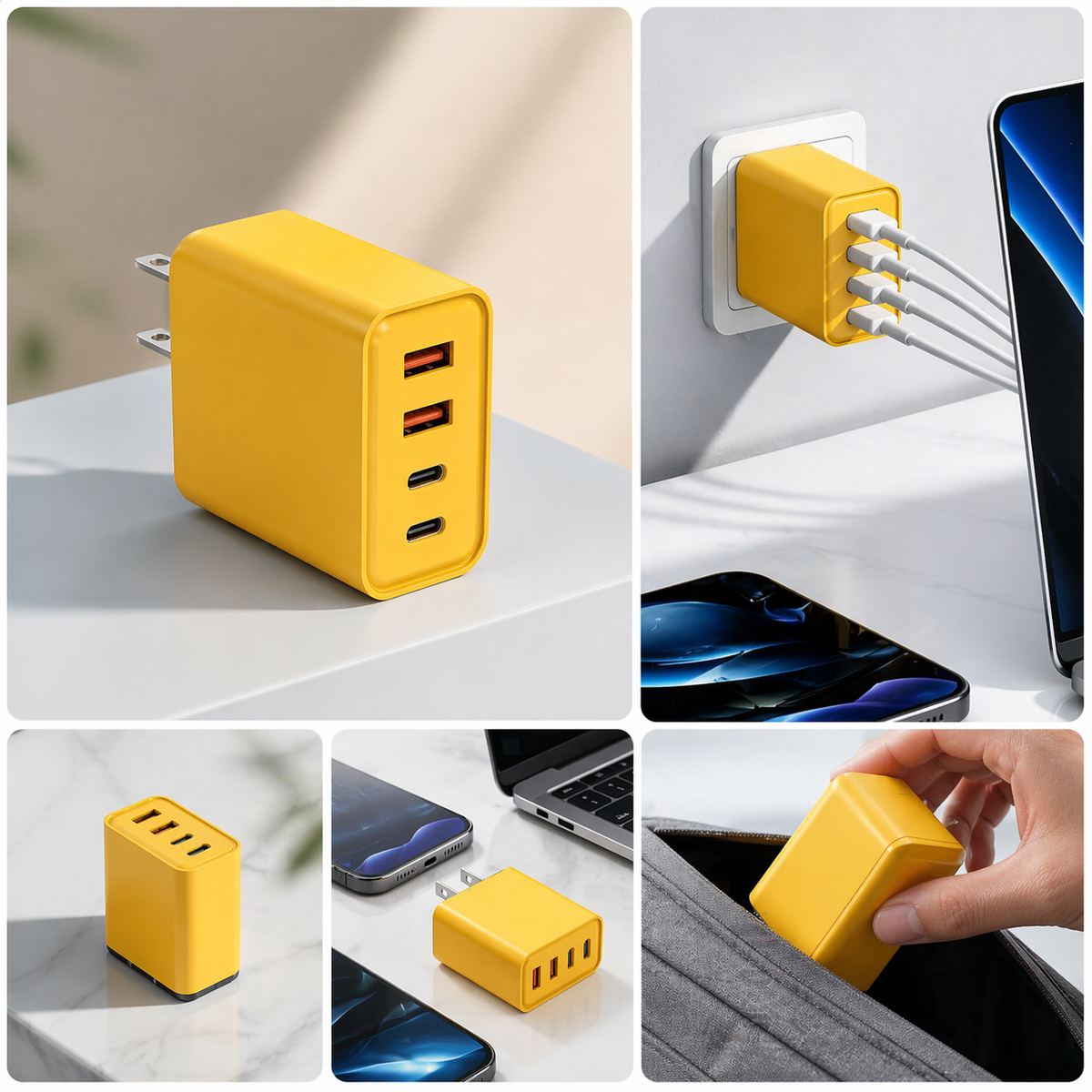 4-Port Multi-Device Charger