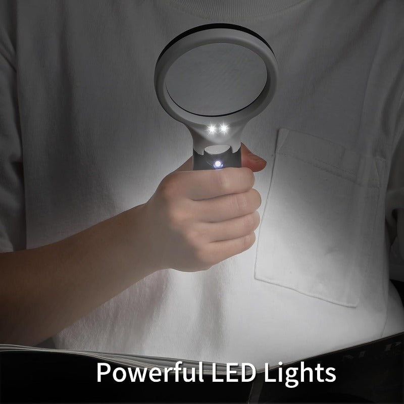 LED Illuminated Reading Magnifier