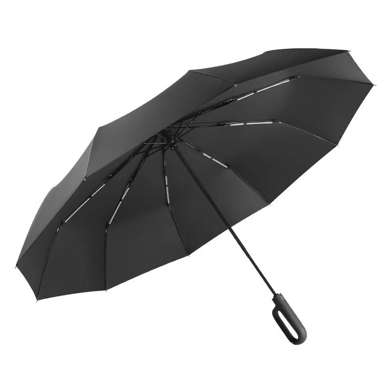 Automatic Folding Umbrella — Compact and Windproof, Portable, Travel-Friendly, Quick-Dry, Ergonomic Handle