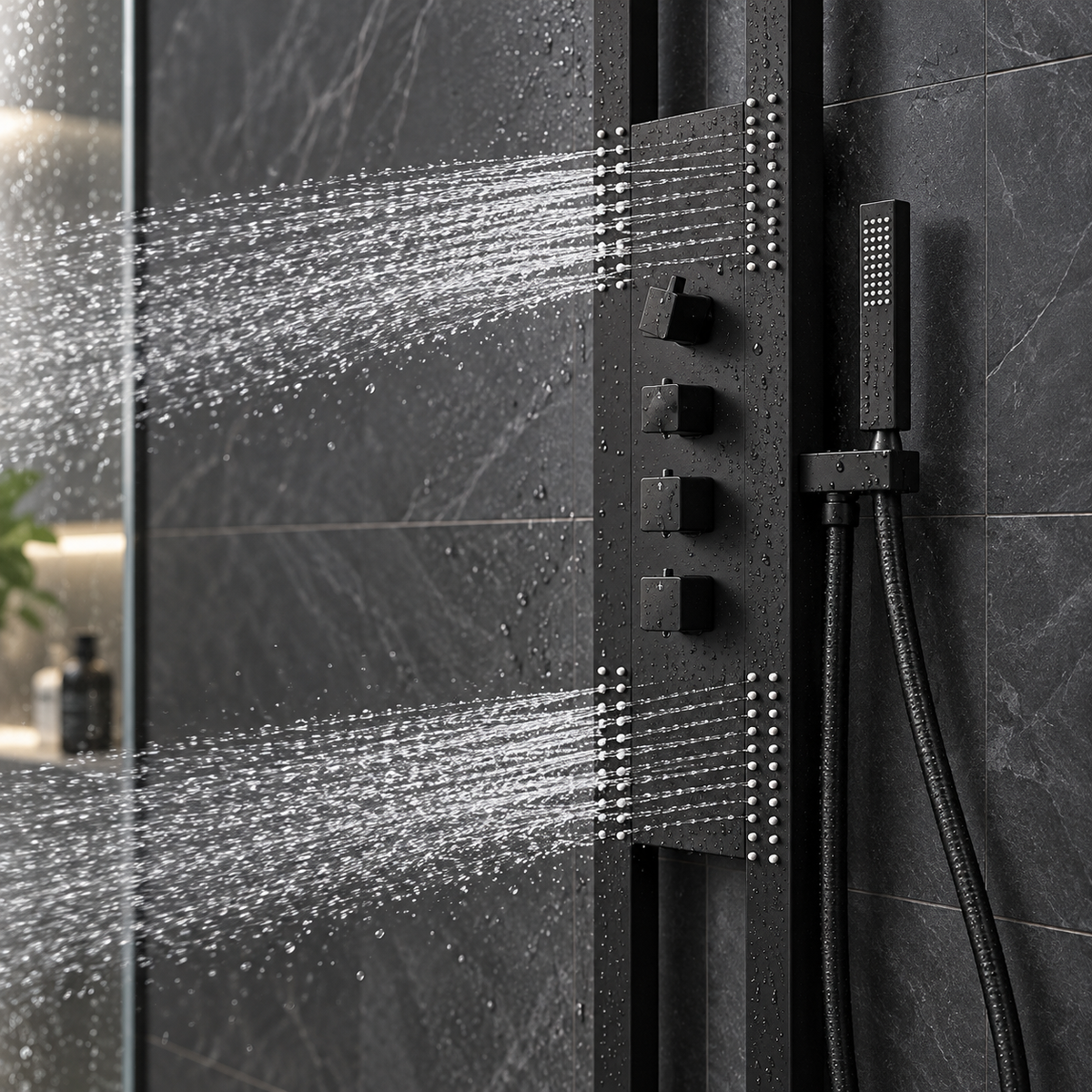 Nordic Rain Modern Waterfall Shower Set