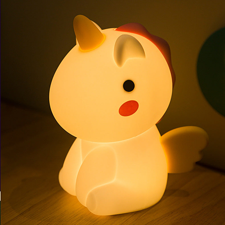 Maetiva® Unicorn Night Light LED Squishy Tap Lamp Best Gift for Baby and Girl