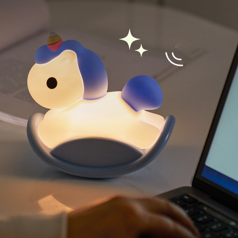 Maetiva® Unicorn Night Light LED Squishy Tap Lamp Best Gift for Baby and Girl