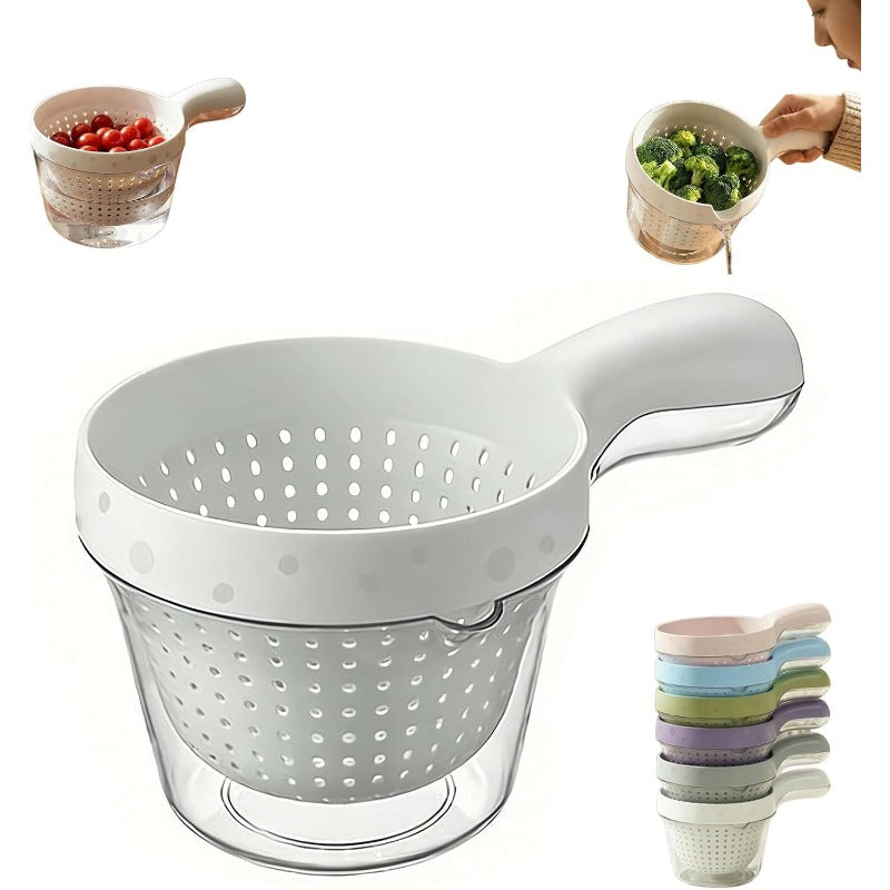 2-in-1 Strainer Serving Bowl