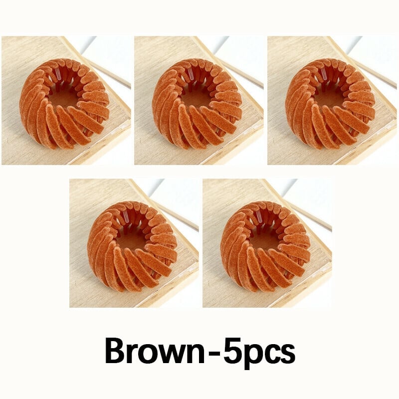 Versatile Velvet Hair Coiler