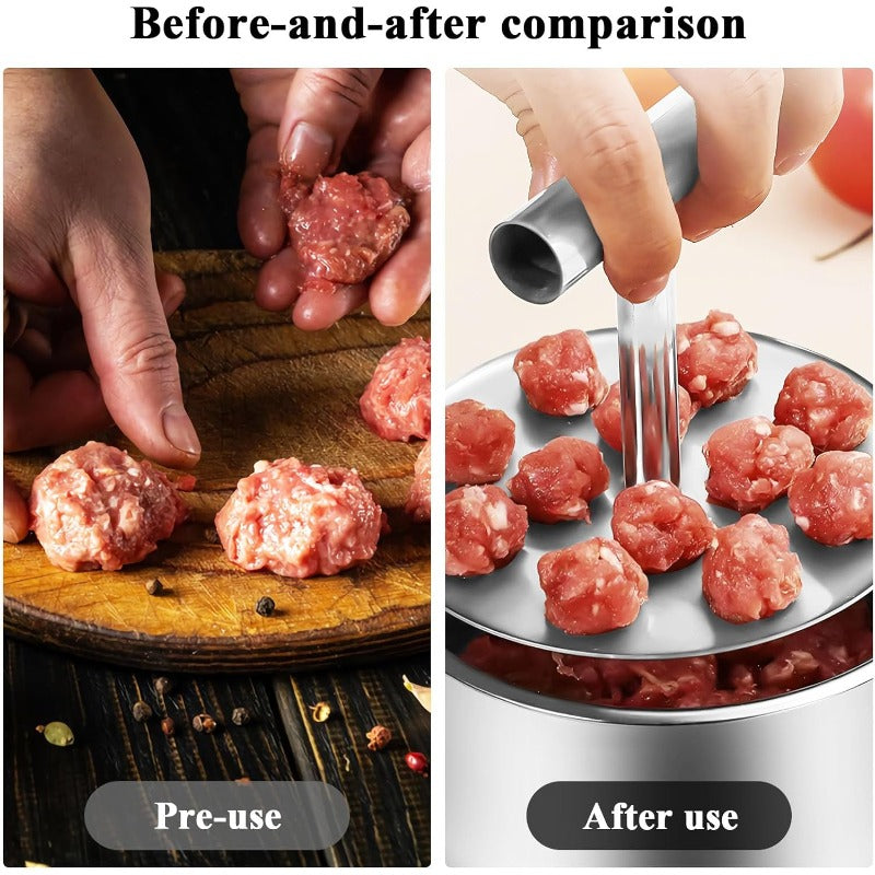 Stainless Steel Meatball Press