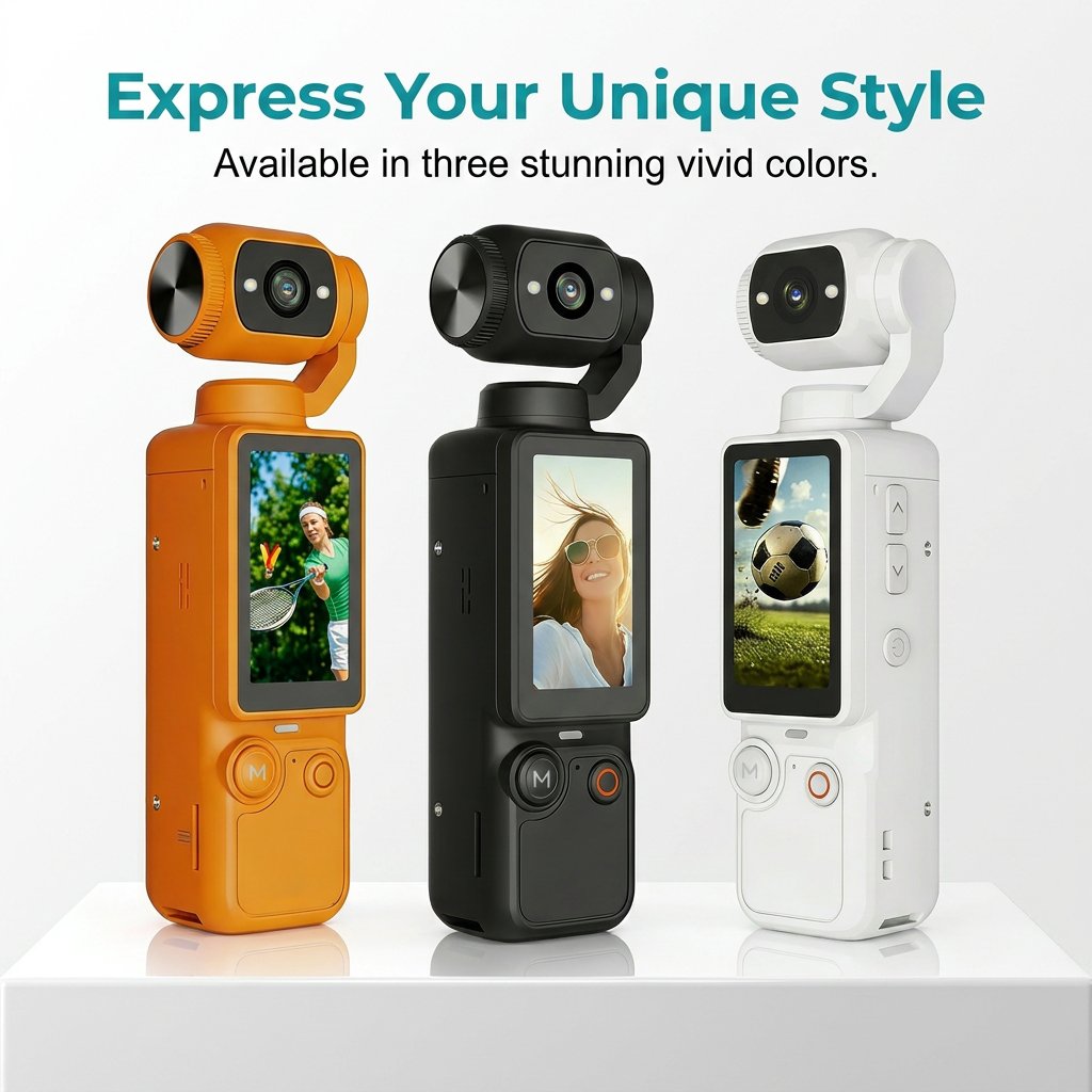 2026 Newest Xtra Pro — 4K AI Pocket Camera with 180° Rotating Lens