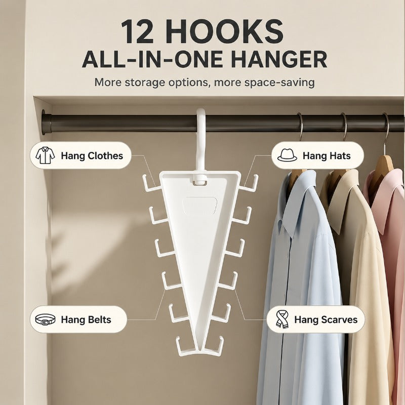 V-Shape Vertical Storage Hanger