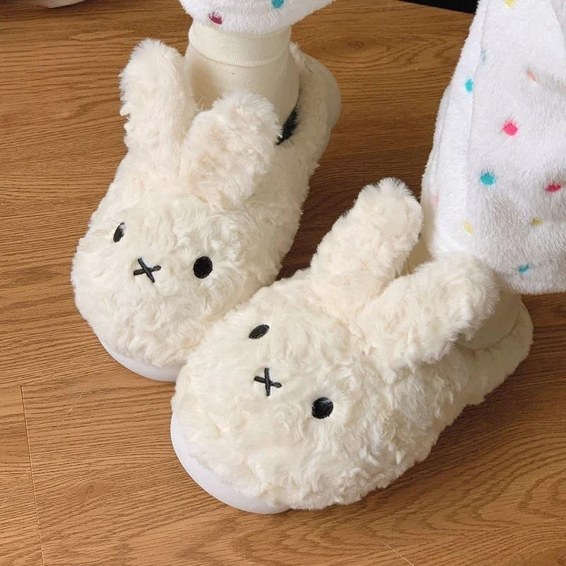Miffy Bunny Plush Slippers