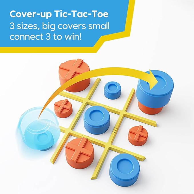 FlashTactix Super TicTacToe Board Game