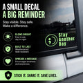 "Stay Another Day" Vinyl Sticker