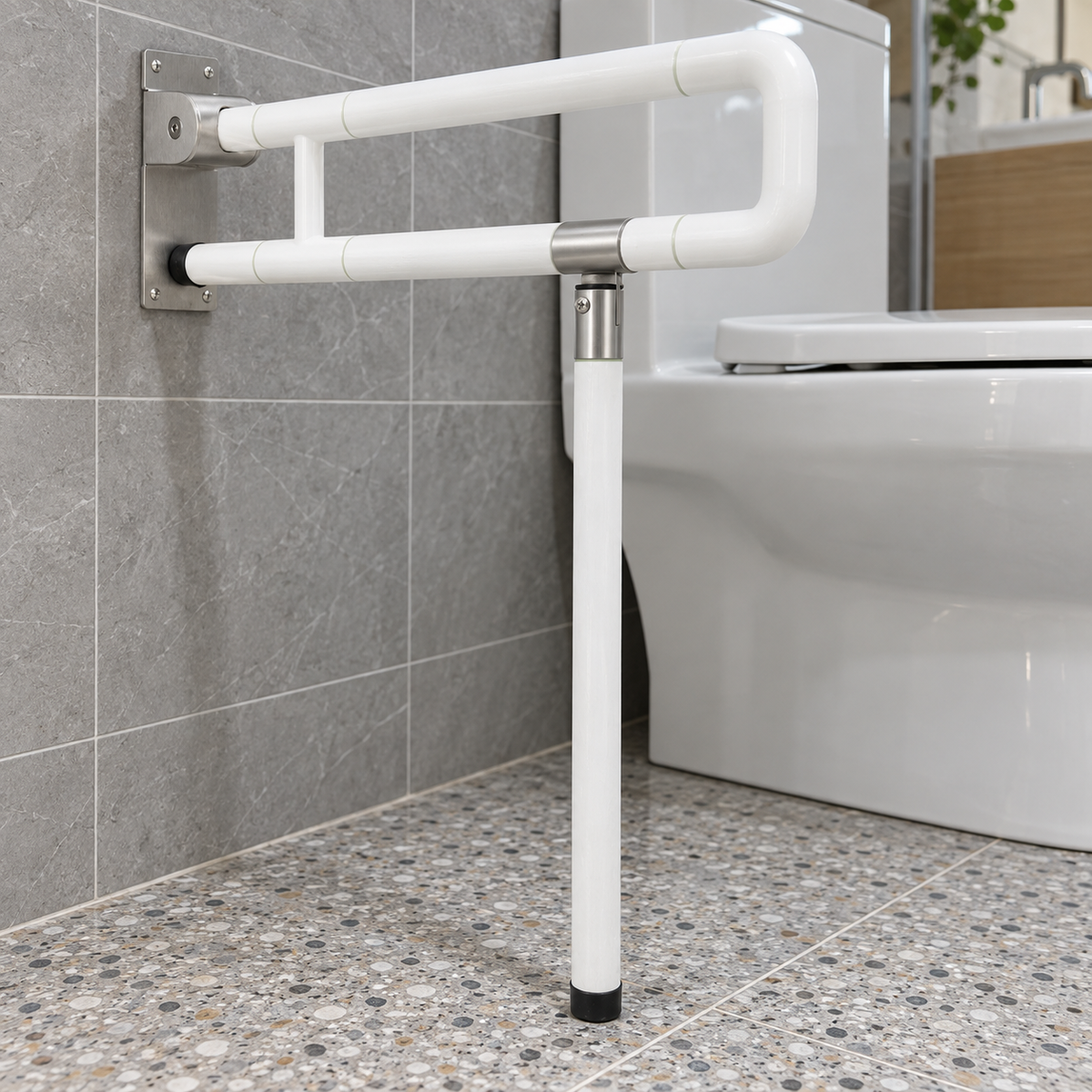 Stainless Steel Wall-Mounted Elderly Bathroom Handrail Safety Bar