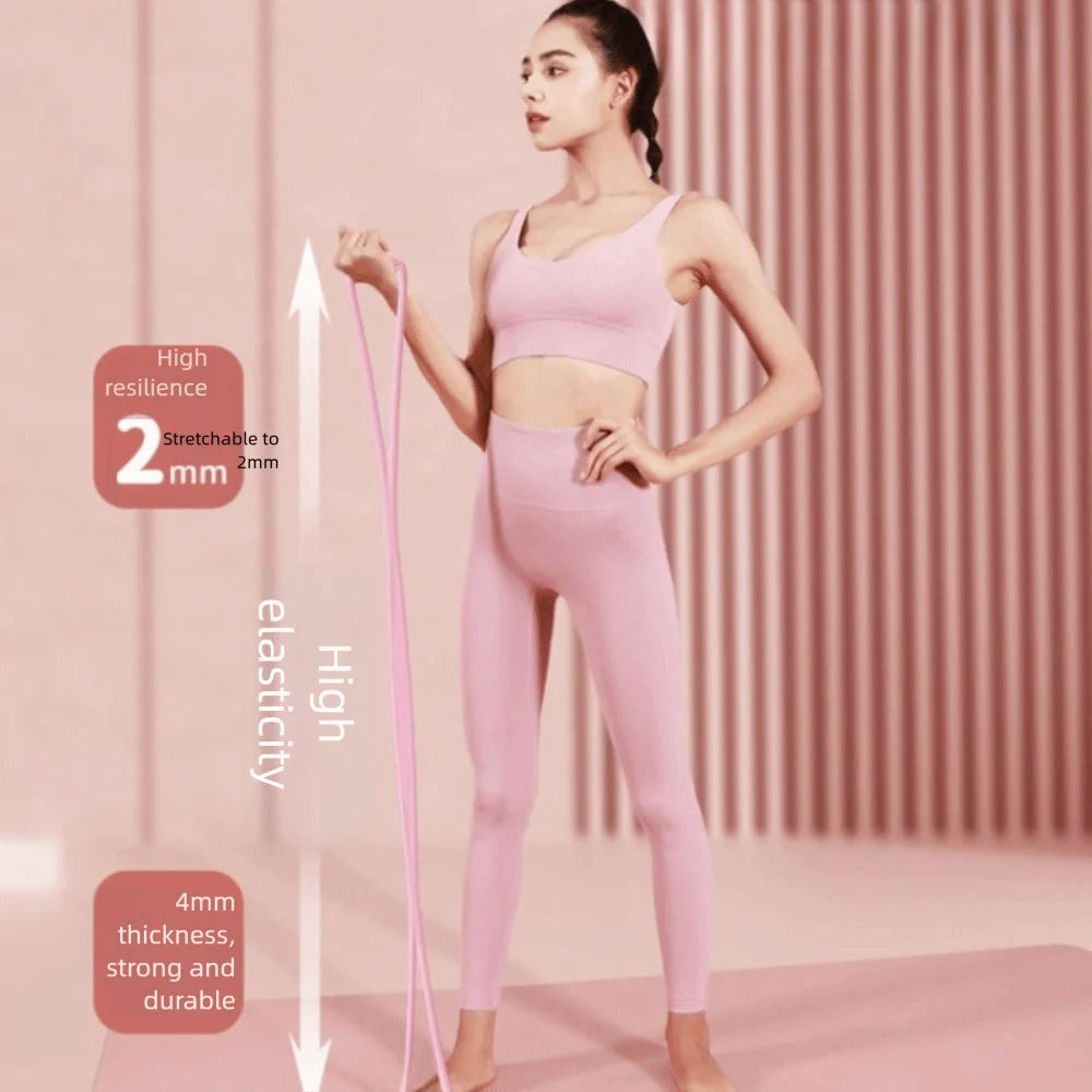 Figure-8 Resistance Band — Heavy Duty, Flexible, Portable, Fitness, Workout, Exercise