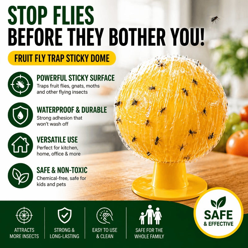 Sticky Fruit Fly Trap Ball