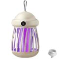 Portable Mosquito Zapper Lamp USB Rechargeable UV Light for Indoor Outdoor Use