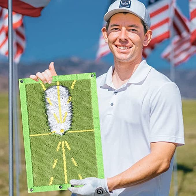 Golf Strike Mat for Swing Path Practice