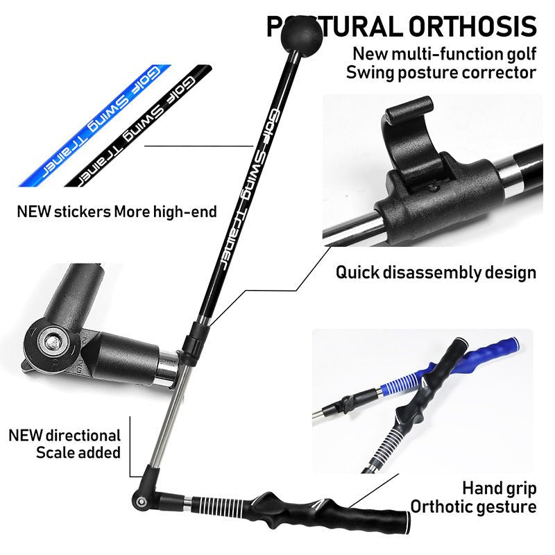 Golf Swing Training Stick: Lightweight, Portable, Suitable for All Golfers