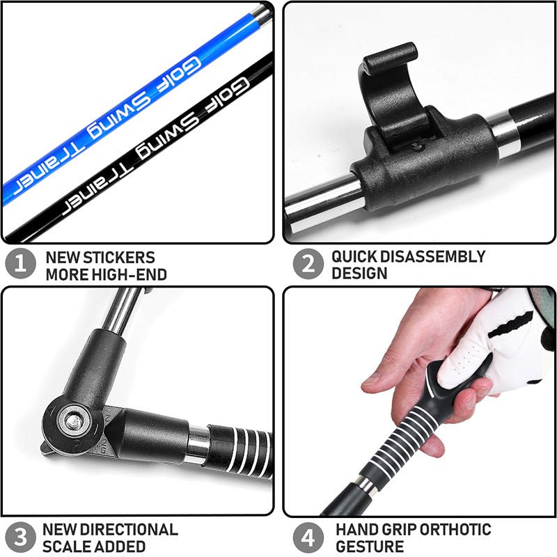 Golf Swing Training Stick: Lightweight, Portable, Suitable for All Golfers