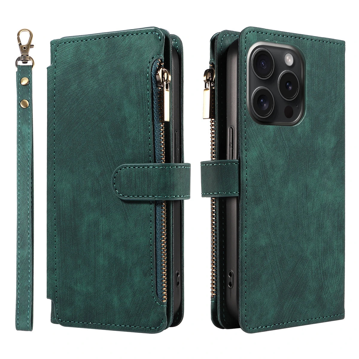 Wallet Leather Flip  Cases For iPhone Models