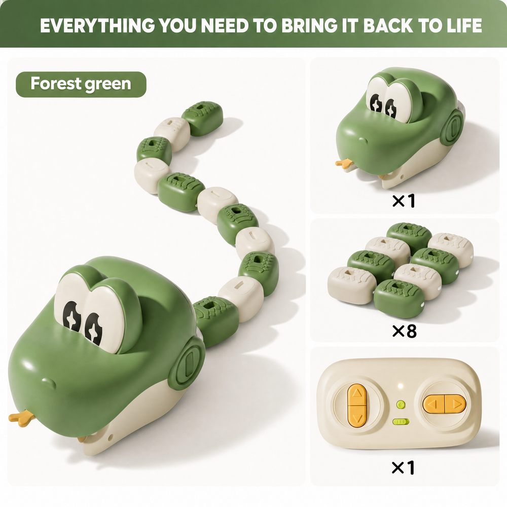 Maetiva Real Life Snake package contents