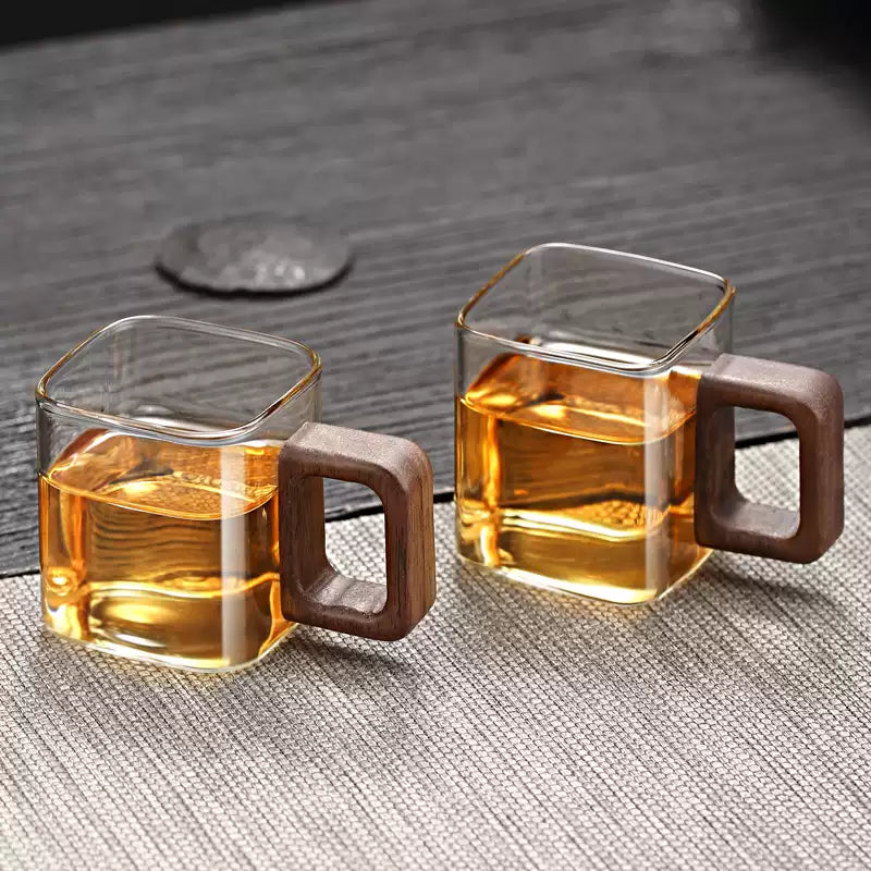 Fresh Brew Minimalist Glass Mug