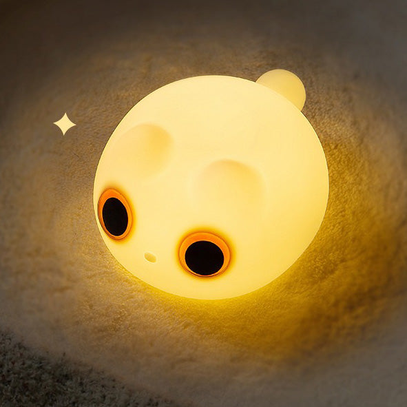 Maetiva® Orange Cat LED Squishy Tap Tap Night Light Lamp