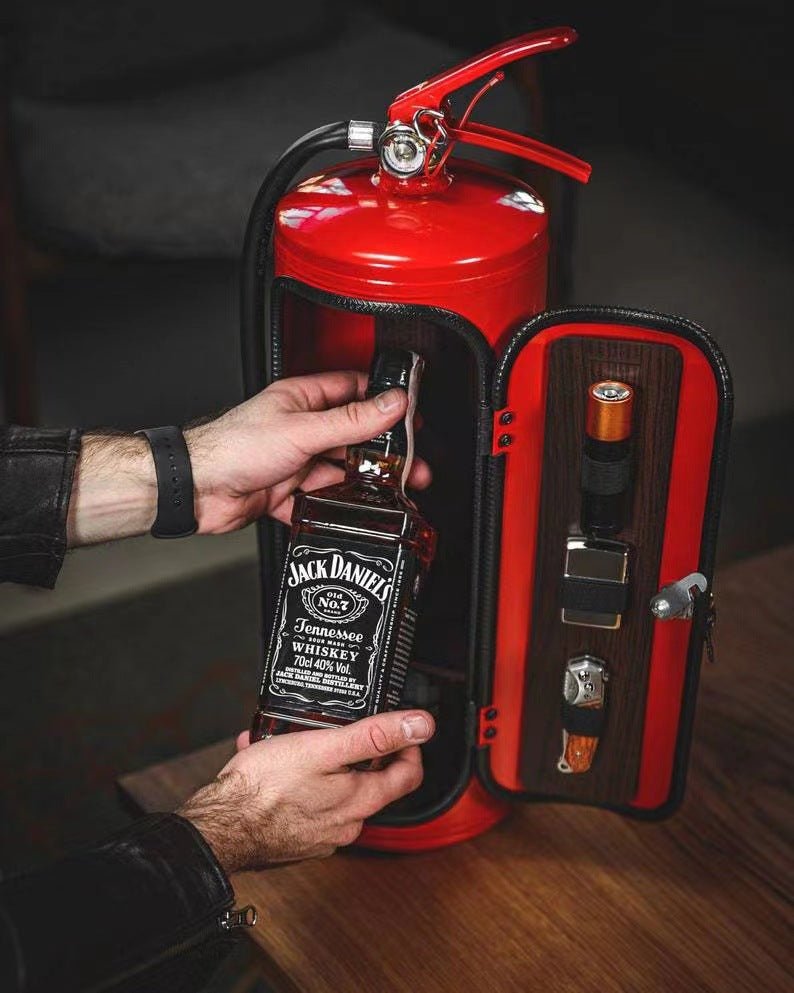 ItsTooLateMate™ -  Extinguisher Styled Alcohol Box - Covert Alcohol For any Emergency