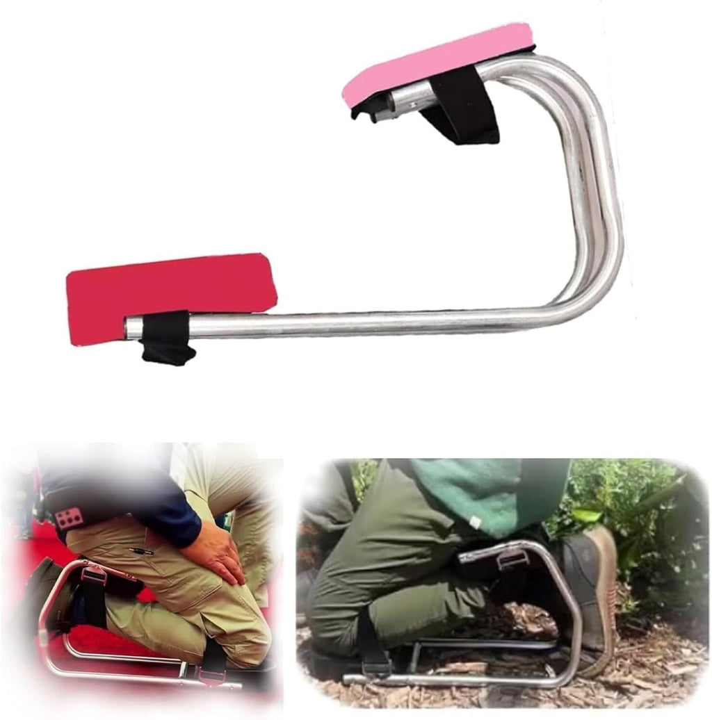 Labor Saving Portable Knee Pad and Seat for Gardens | KneeSaver