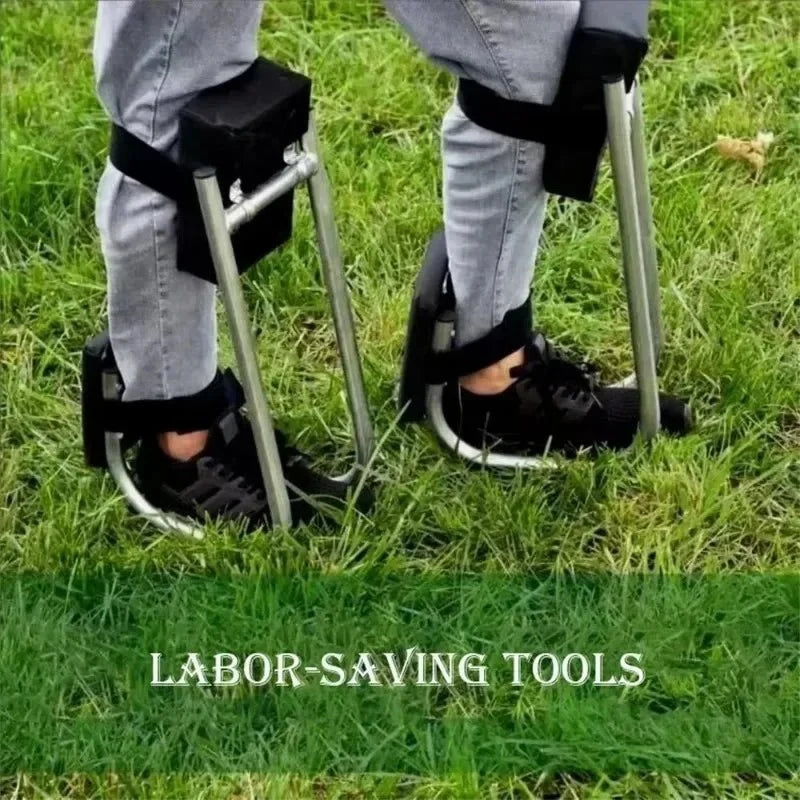Labor Saving Portable Knee Pad and Seat for Gardens | KneeSaver