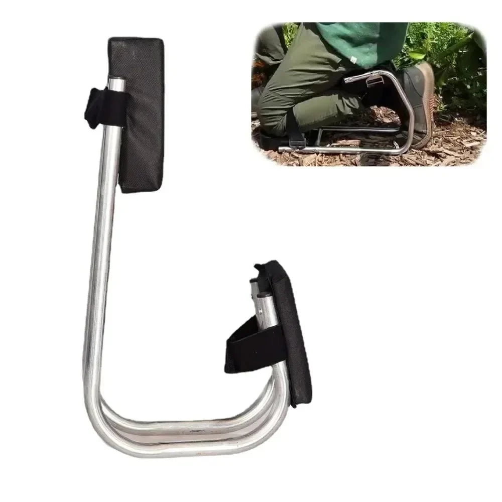 Labor Saving Portable Knee Pad and Seat for Gardens | KneeSaver