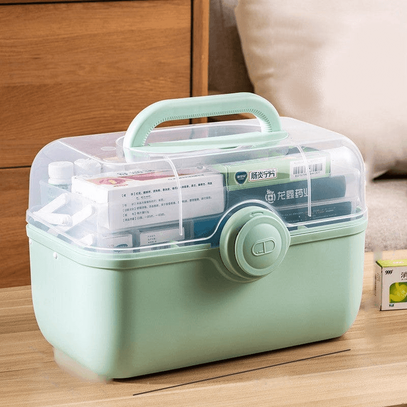 Maetiva | MediSmart Pill Organiser – Compact Weekly Medicine Storage Box for Home & Travel