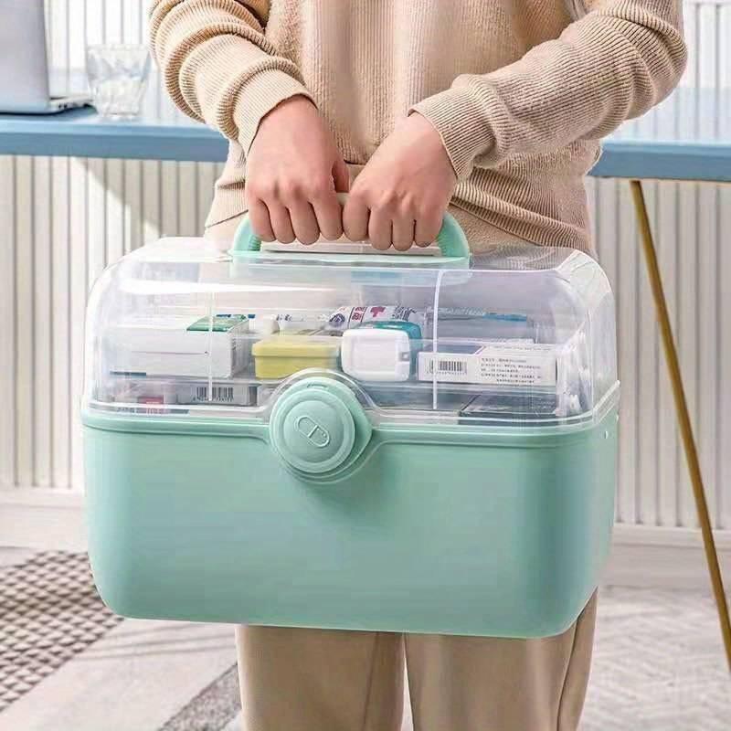 Maetiva | MediSmart Pill Organiser – Compact Weekly Medicine Storage Box for Home & Travel
