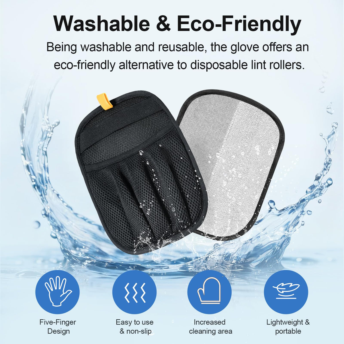 Maetiva Static Mitt — Electrostatic Pet Hair Remover Glove