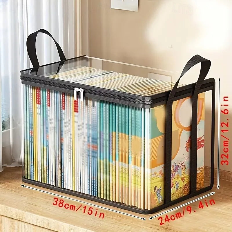 Large Heavy-Duty Thick Plastic Clear Storage Bag