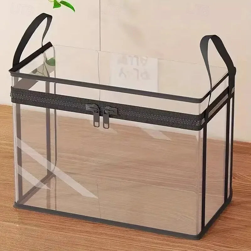 Large Heavy-Duty Thick Plastic Clear Storage Bag