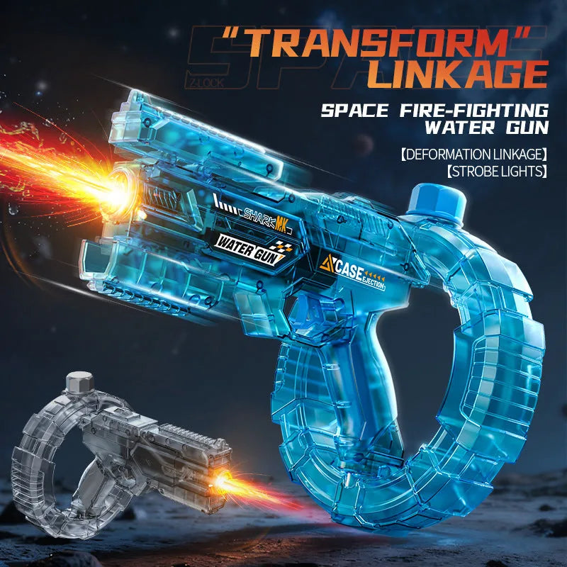 Electric Water Gun - Flash Space Energy Ring