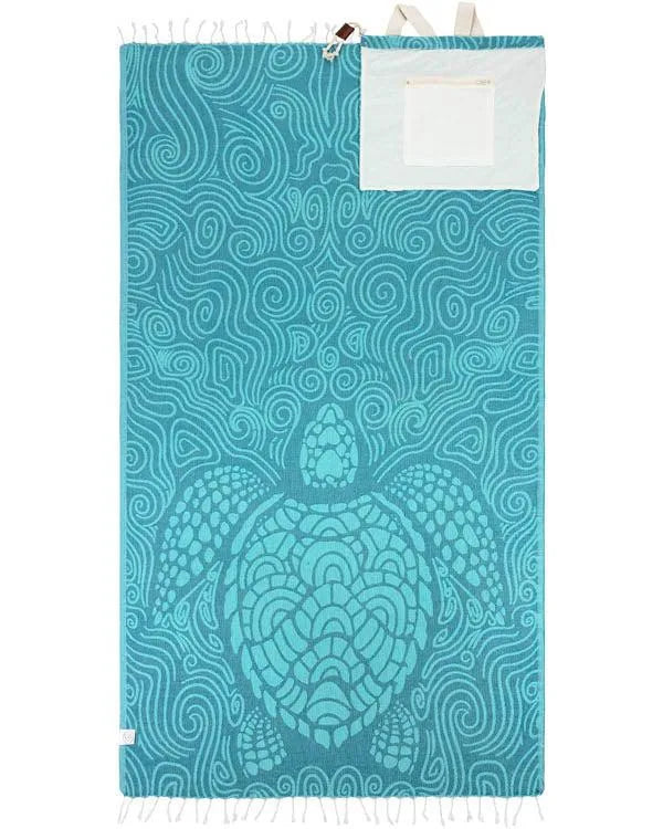 2-in-1 Convertible Towel & Backpack with Inner Zip Pocket & Sand-Repelling Fabric– Pre-Sale