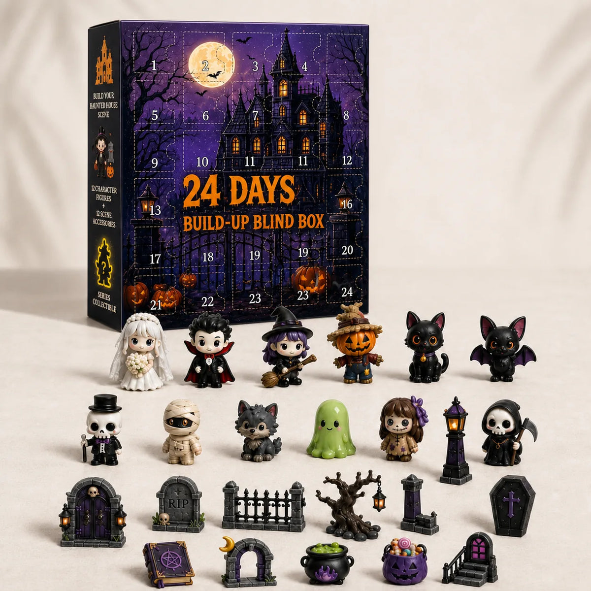 DIY Haunted House Halloween Decor Kit