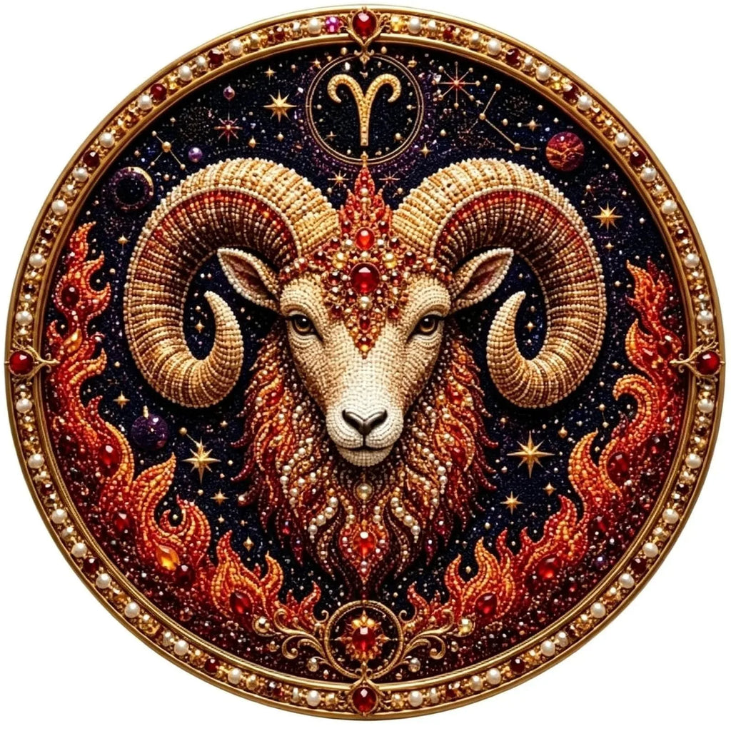DIY Pearl Zodiac Wall Art Kit
