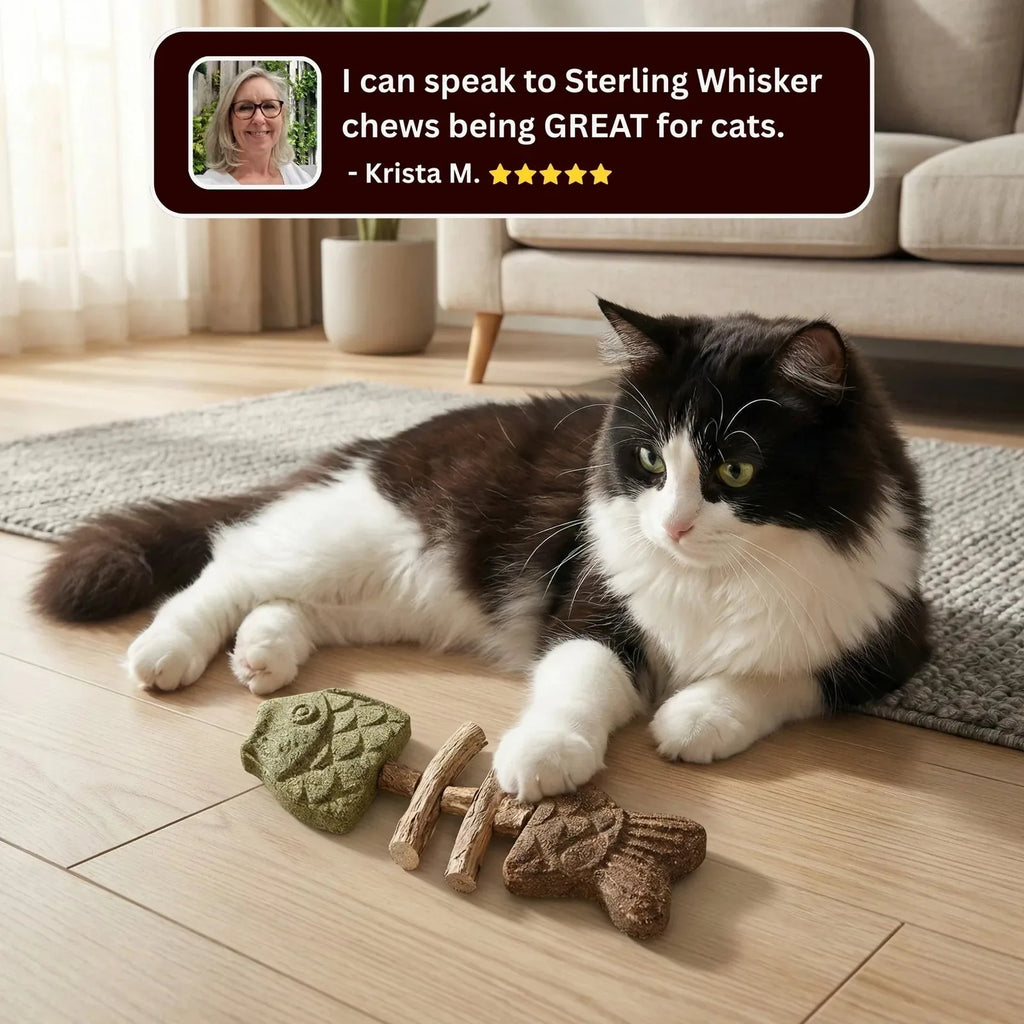 1Catnip & Silvervine Chew-3 PCS