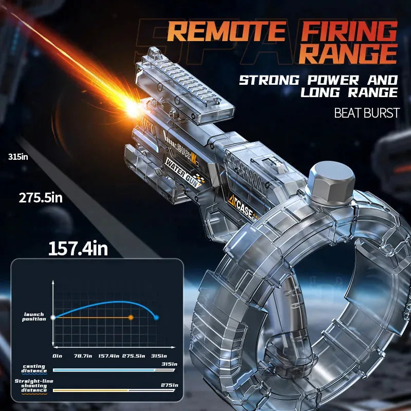 Electric Water Gun - Flash Space Energy Ring