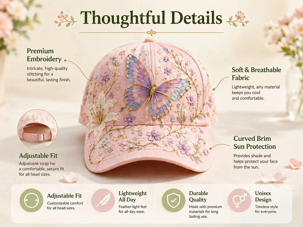 Garden Morning Cap