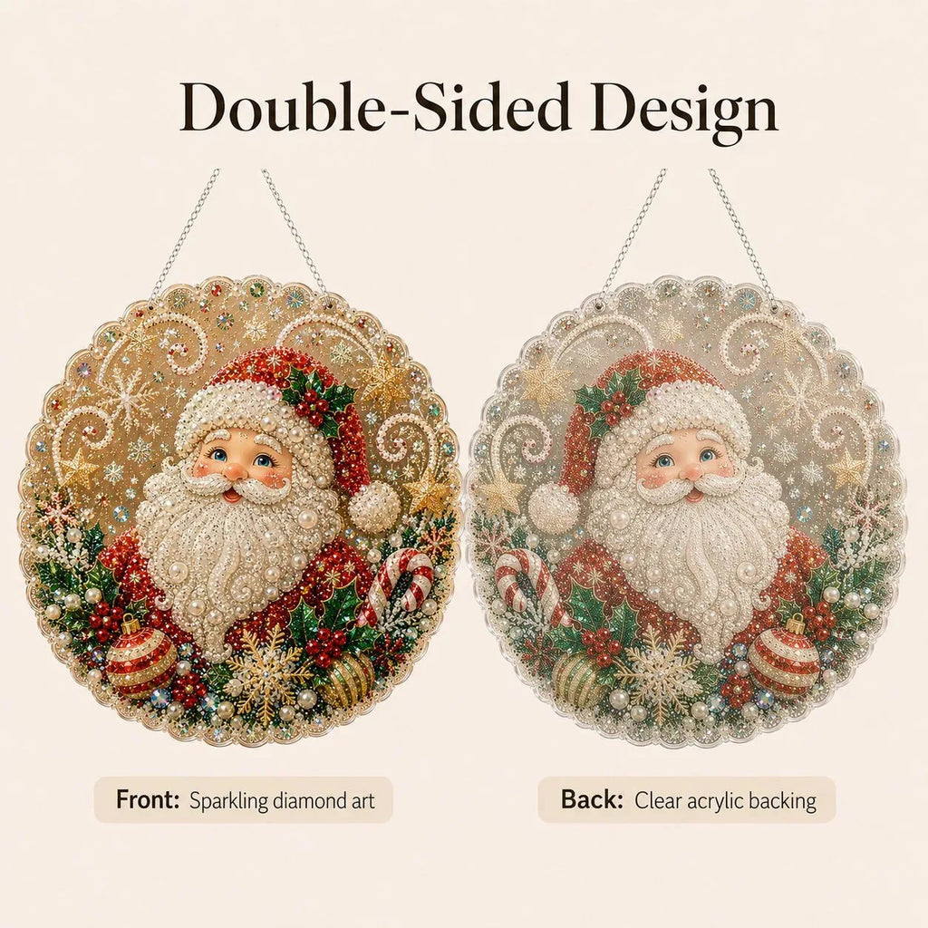 Christmas Pearl Diamond Art Suncatcher Kit