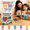 Magic Puffy Popcorn Drawing Pens – 12 Pack