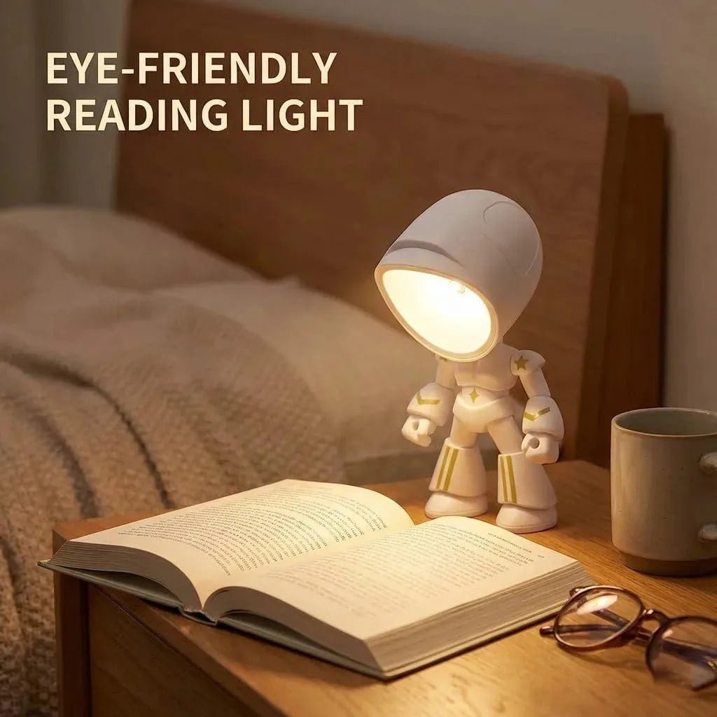 Magnetic Robot Mini Night Lights – 2 Pack