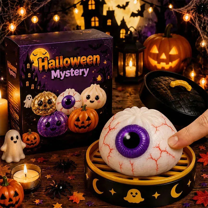 Halloween Dumpling Squeeze Squishy Toy Blind Boxes