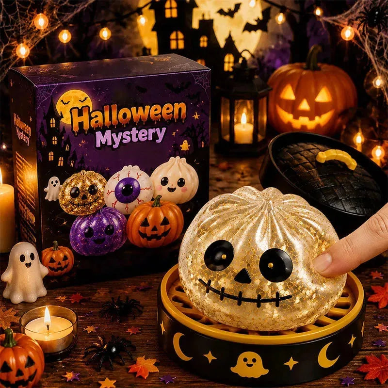 Halloween Dumpling Squeeze Squishy Toy Blind Boxes