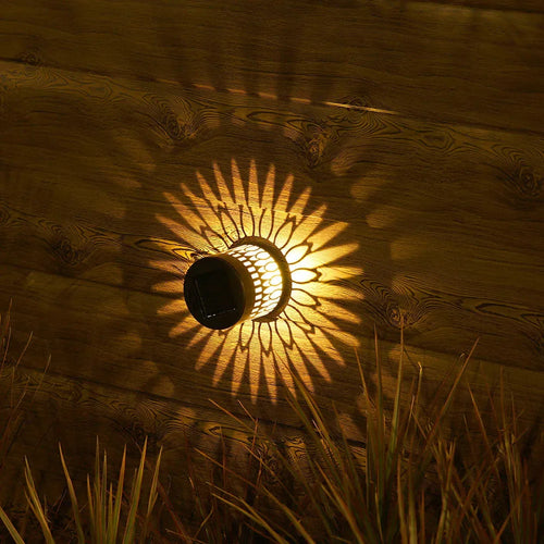 1Decorative Solar Mandala Lights 2 Pcs