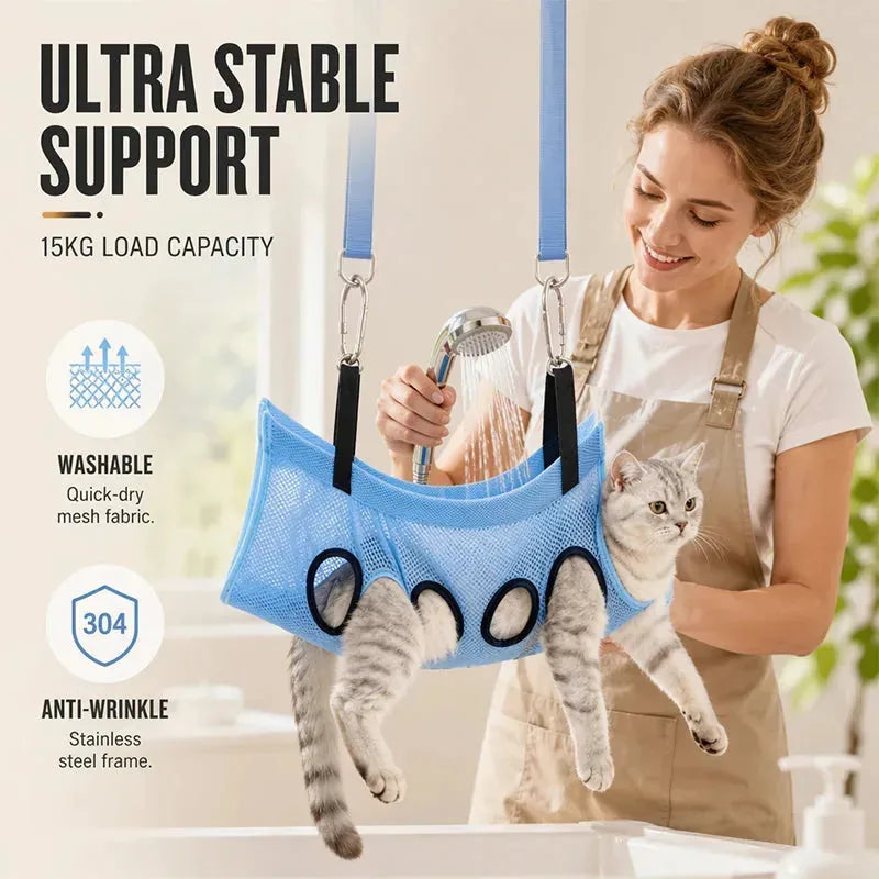 Foldable Pet Grooming and Bath Support Bed