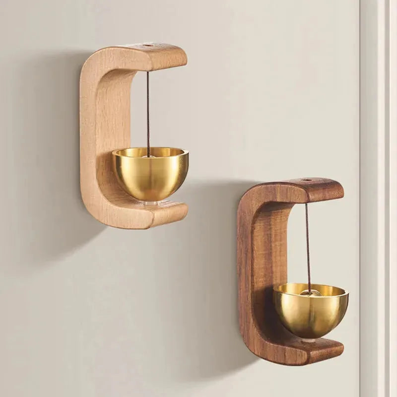 Siopsrl– Wood Door Chime with Magnetic Base-2PCS