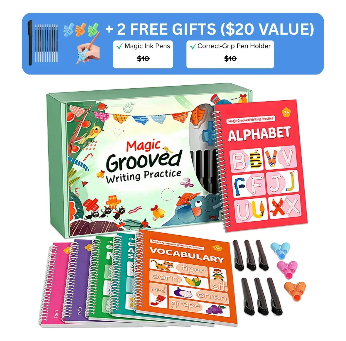 1Magic Grooved Writing Practice